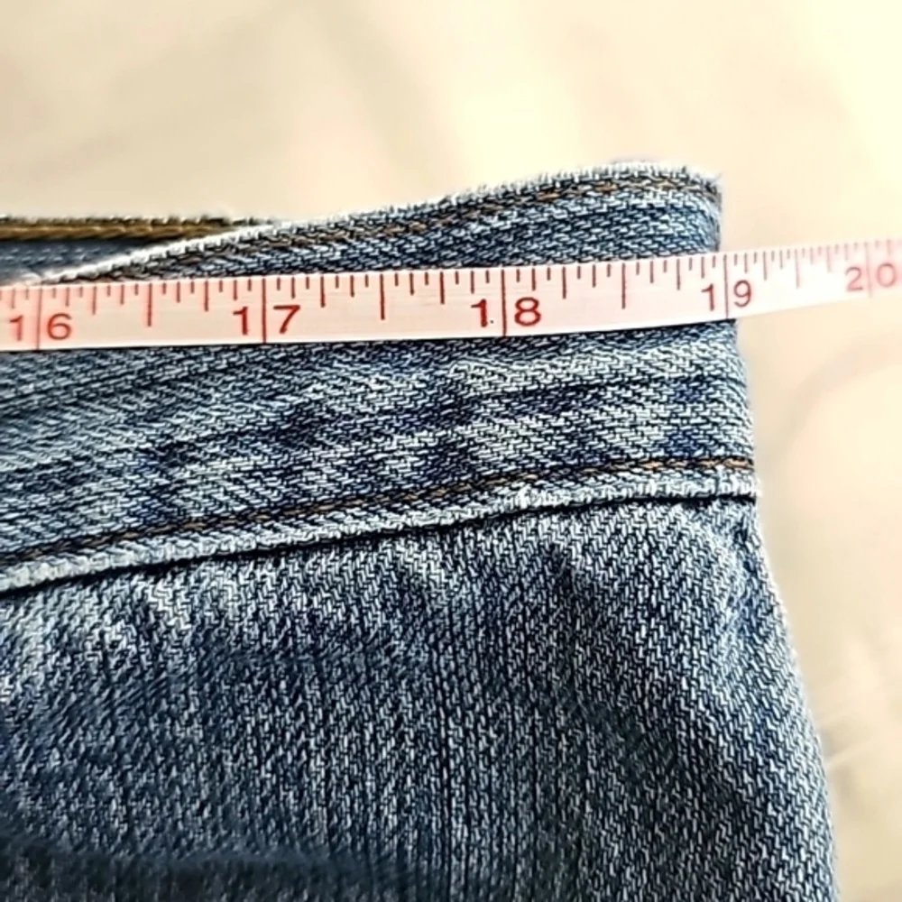 Levi’s 569 Loose Baggy Straight Denim Blue Jeans Skater Classic 38x29 See Descr